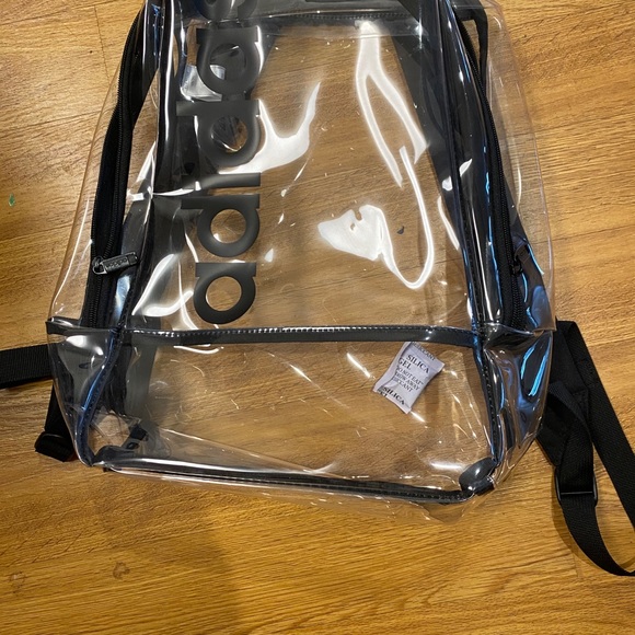 Adidas clear back pack. - Picture 1 of 1